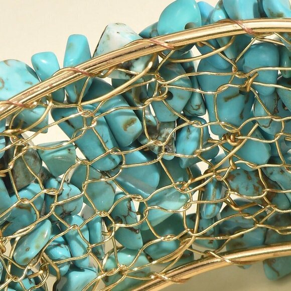 COPY - Women's Turquoise High Quality Boutique Series With Natural Stone - Picture 3 of 3
